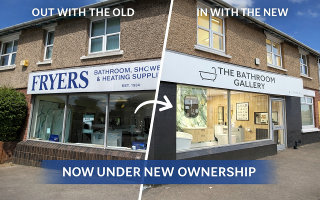 New Showroom Image Against Old
